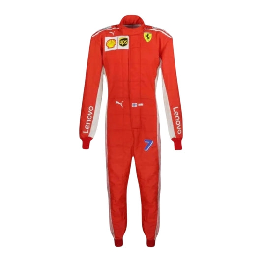 Kimi Räikkönen 2018 Ferrari F1 Racing Suit - Grid X Racegearss image 1