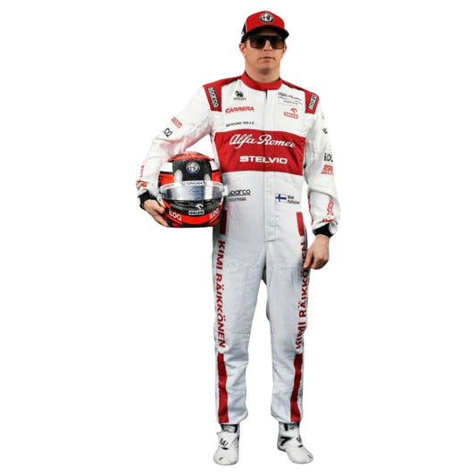 Kimi Räikkönen 2020 Alfa Romeo F1 Race Suit - Grid X Racegearss image 1