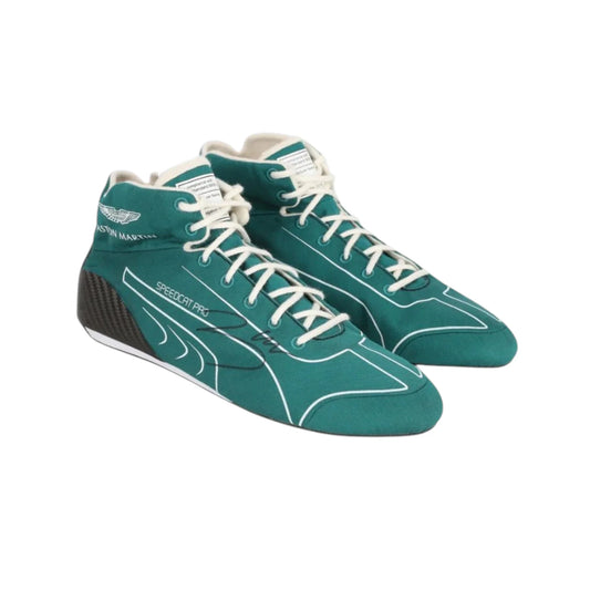 Lance Stroll 2022 Aston Martin Dutch GP F1 Racing Shoes - Grid X Racegearss image 1