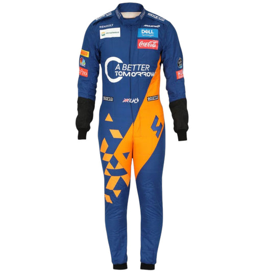 Lando Norris 2019 Mclaren F1 Race Suit - Grid X Racegearss image 1