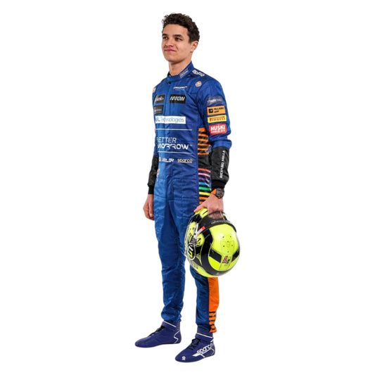 Lando Norris 2021 Mclaren F1 Race Suit - Grid X Racegearss image 1