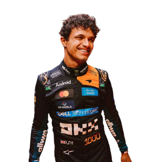 Lando Norris 2026 McLaren 1000th Monaco GP F1 Race Suit - Grid X Racegearss image 1