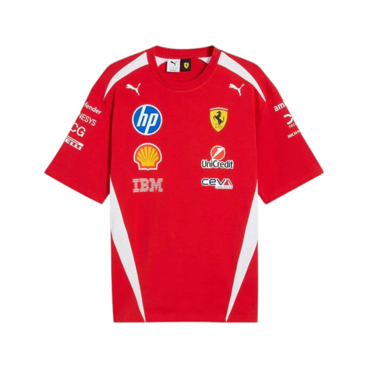 Lewis Hamilton 2025 Ferrari F1 Racing T-Shirt - Grid X Racegearss image 1