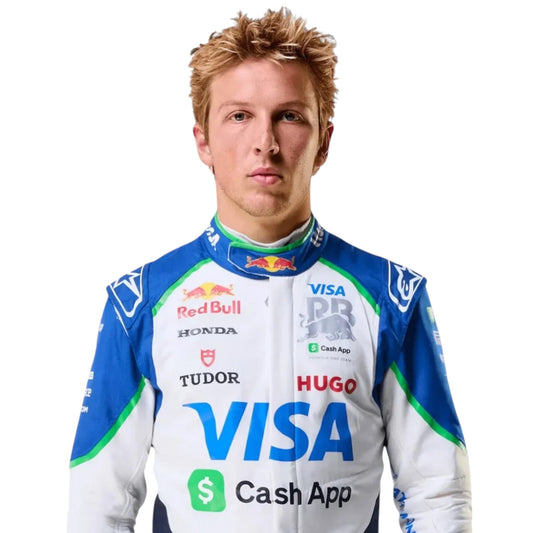 Liam Lawson 2025 Racing Bulls F1 Race Suit - Grid X Racegearss image 1