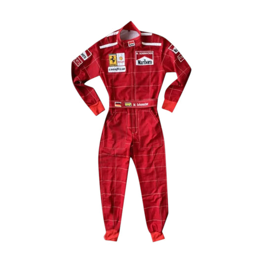 Michael Schumacher 1996 Ferrari F1 Racing Suit - Grid X Racegearss image 1