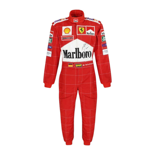 Michael Schumacher 2002 Ferrari F1 Racing Suit - Grid X Racegearss image 1