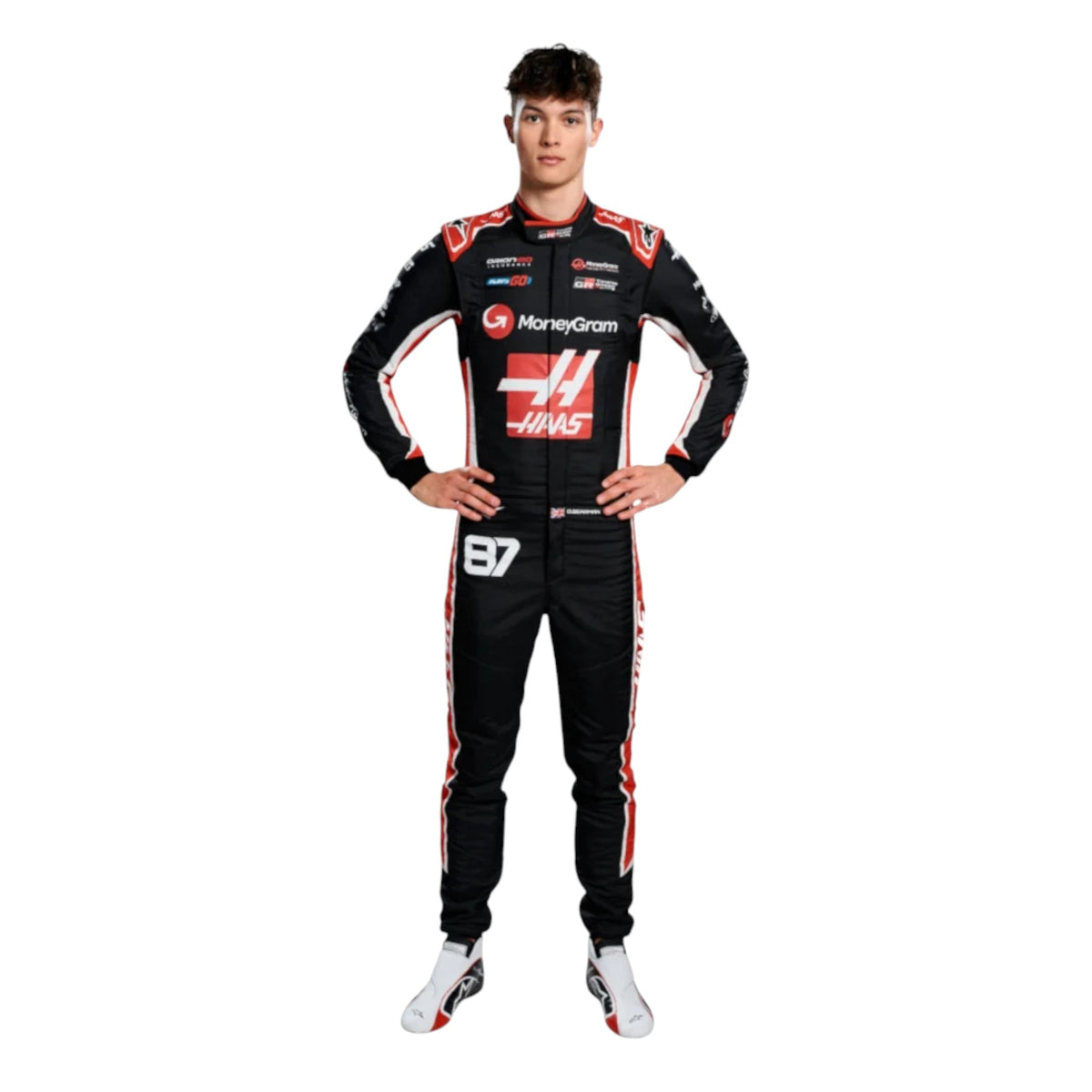 Oliver Bearman 2025 Haas F1 Race Suit - Grid X Racegearss image 3