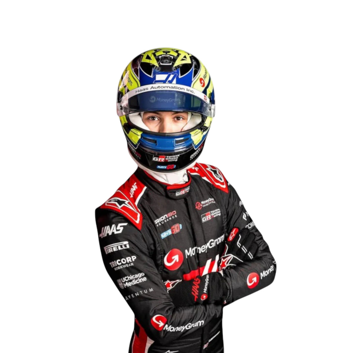 Oliver Bearman 2025 Haas F1 Race Suit - Grid X Racegearss image 4