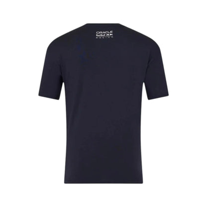 Oracle Red Bull Racing Blue Castore Max Verstappen Logo T-Shirt - Grid X Racegearss image 2
