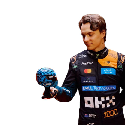 Oscar Piastri 2026 McLaren 1000th Monaco GP F1 Race Suit - Grid X Racegearss image 3