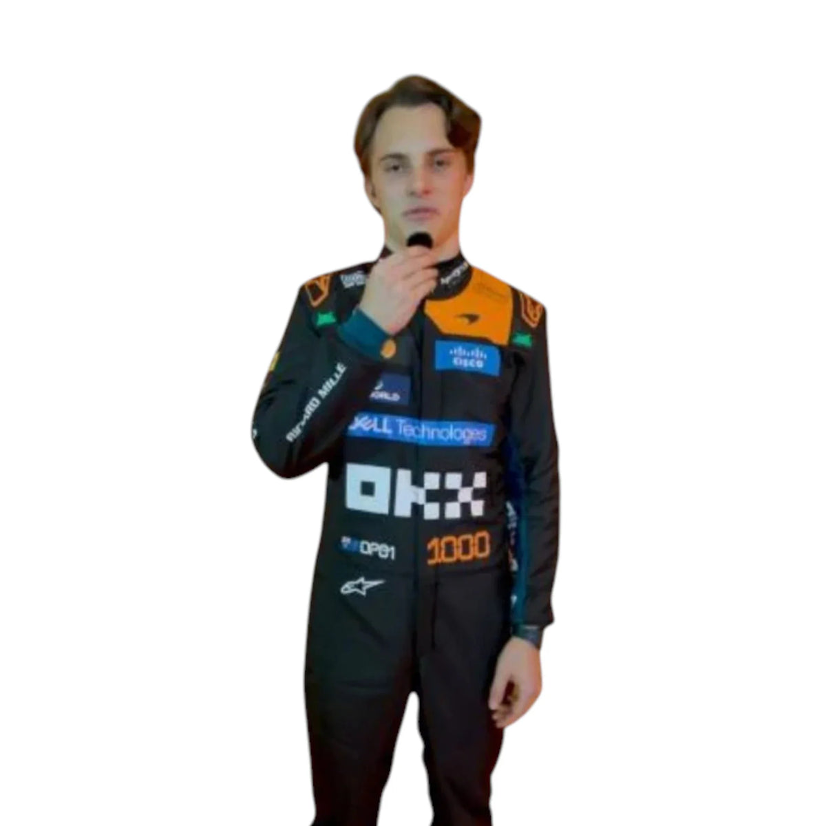 Oscar Piastri 2026 McLaren 1000th Monaco GP F1 Race Suit - Grid X Racegearss image 4