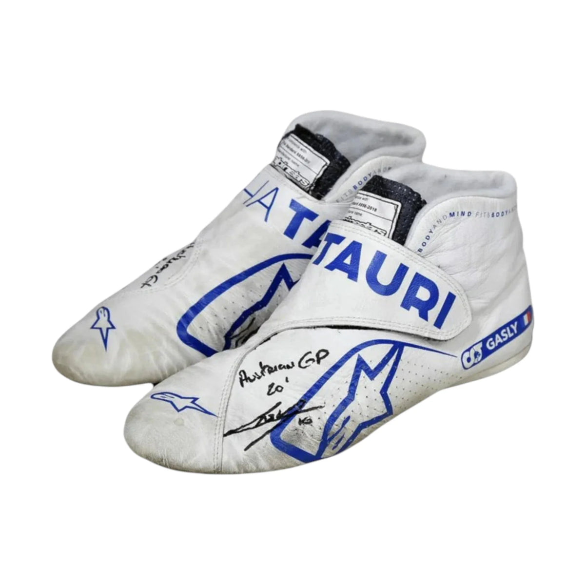 Pierre Gasly 2020 AlphaTauri Austrian GP F1 Racing Shoes - Grid X Racegearss image 3
