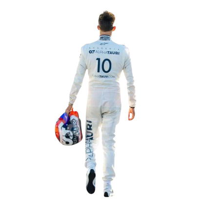 Pierre Gasly 2020 AlphaTauri F1 Race Suit - Grid X Racegearss image 2