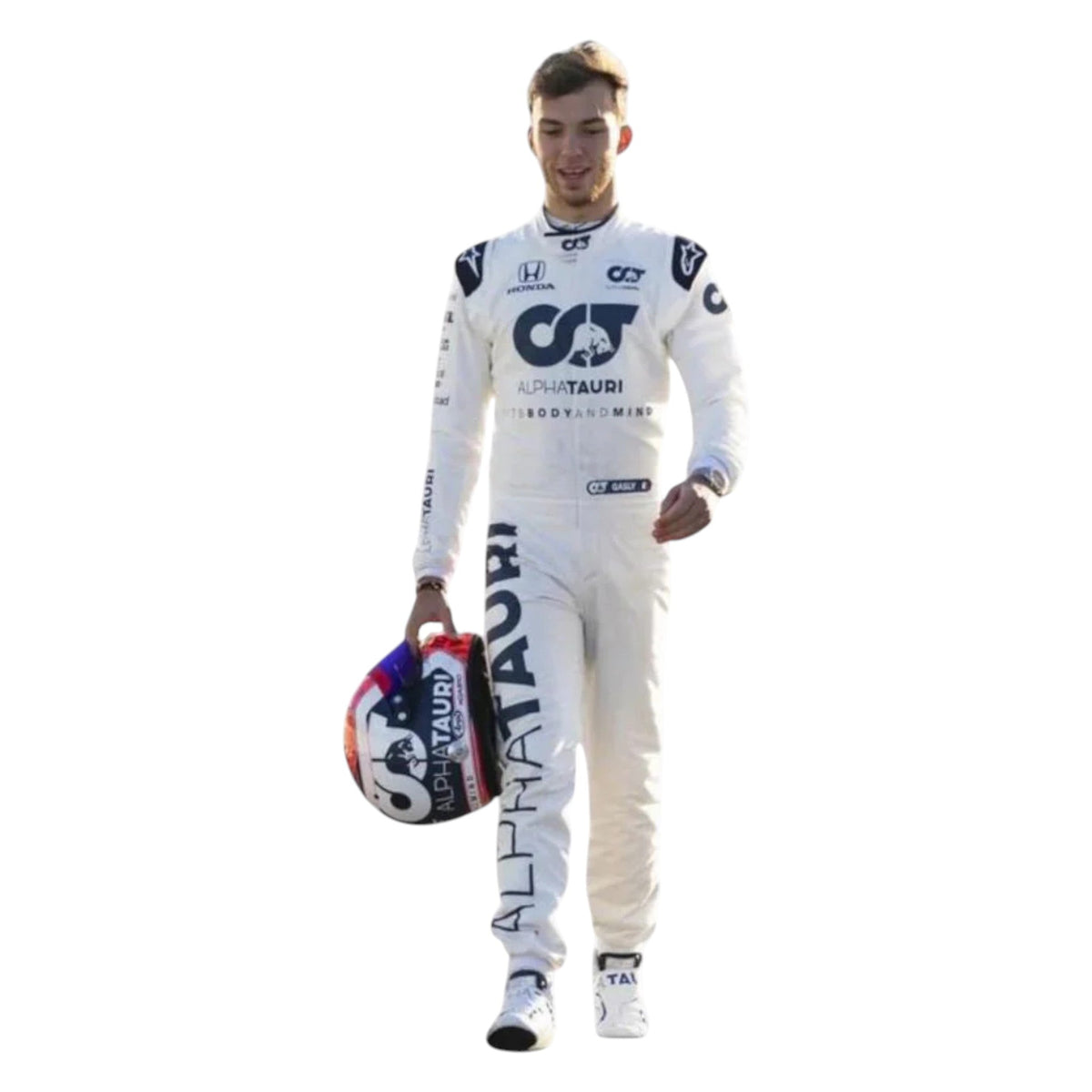 Pierre Gasly 2020 AlphaTauri F1 Race Suit - Grid X Racegearss image 4