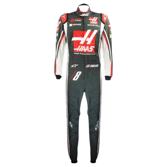 Romain Grosjean 2017 Haas F1 Race Suit - Grid X Racegearss image 1