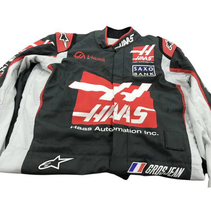 Romain Grosjean 2018 Haas F1 Race Suit - Grid X Racegearss image 2