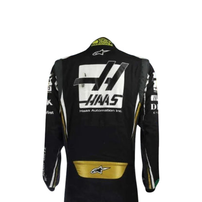 Romain Grosjean 2019 Haas F1 Race Suit - Grid X Racegearss image 3