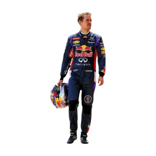 Sebastian Vettel 2014 Red Bull F1 Racing Suit - Grid X Racegearss image 1