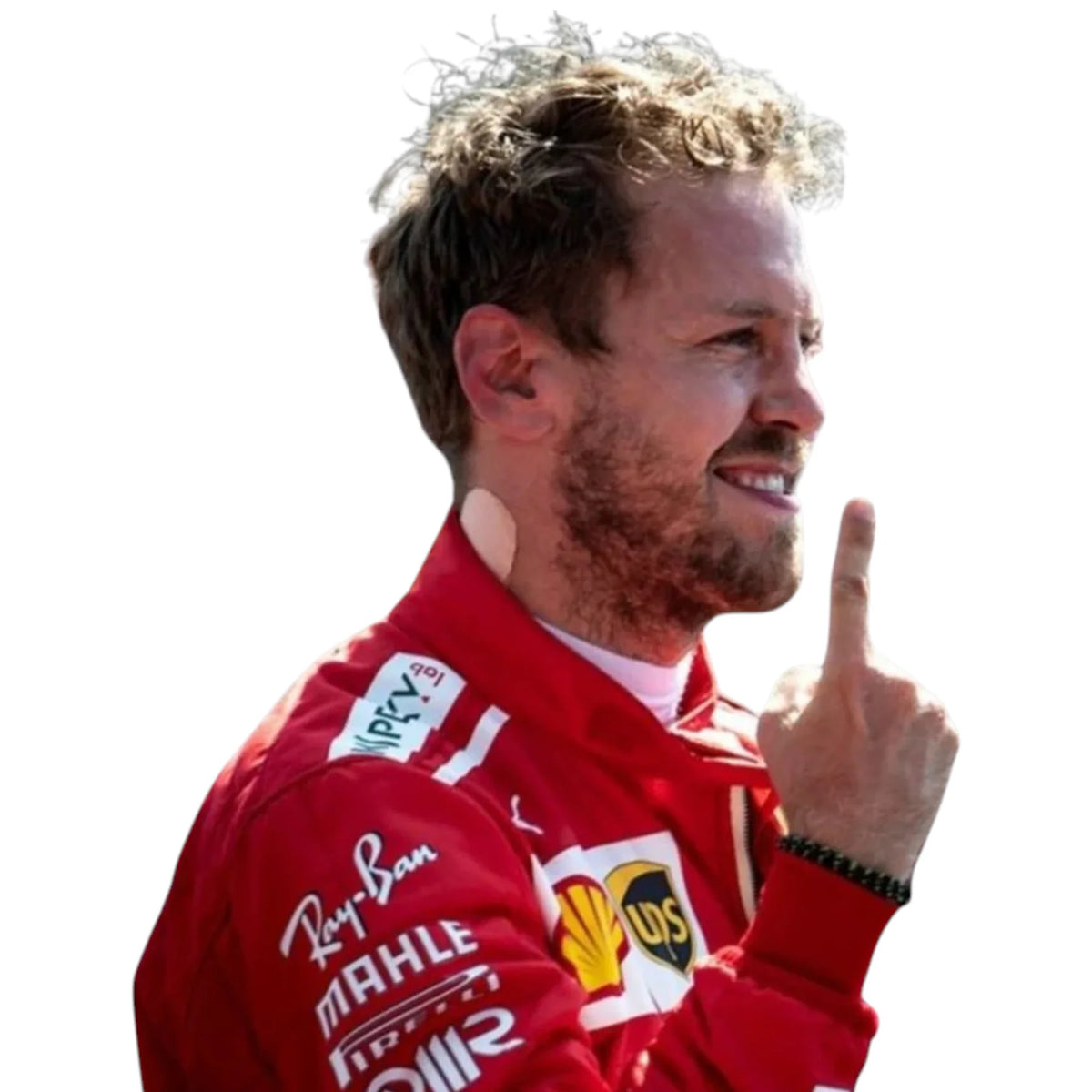Sebastian Vettel 2017 Ferrari F1 Racing Suit - Grid X Racegearss image 5