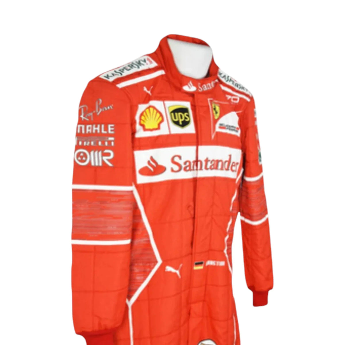 Sebastian Vettel 2017 Ferrari F1 Racing Suit - Grid X Racegearss image 6