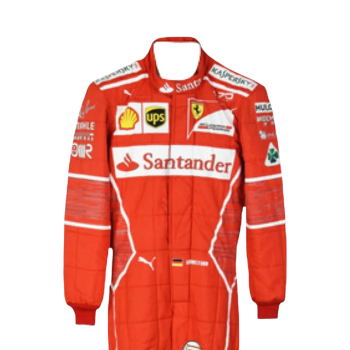 Sebastian Vettel 2017 Ferrari F1 Racing Suit - Grid X Racegearss image 7
