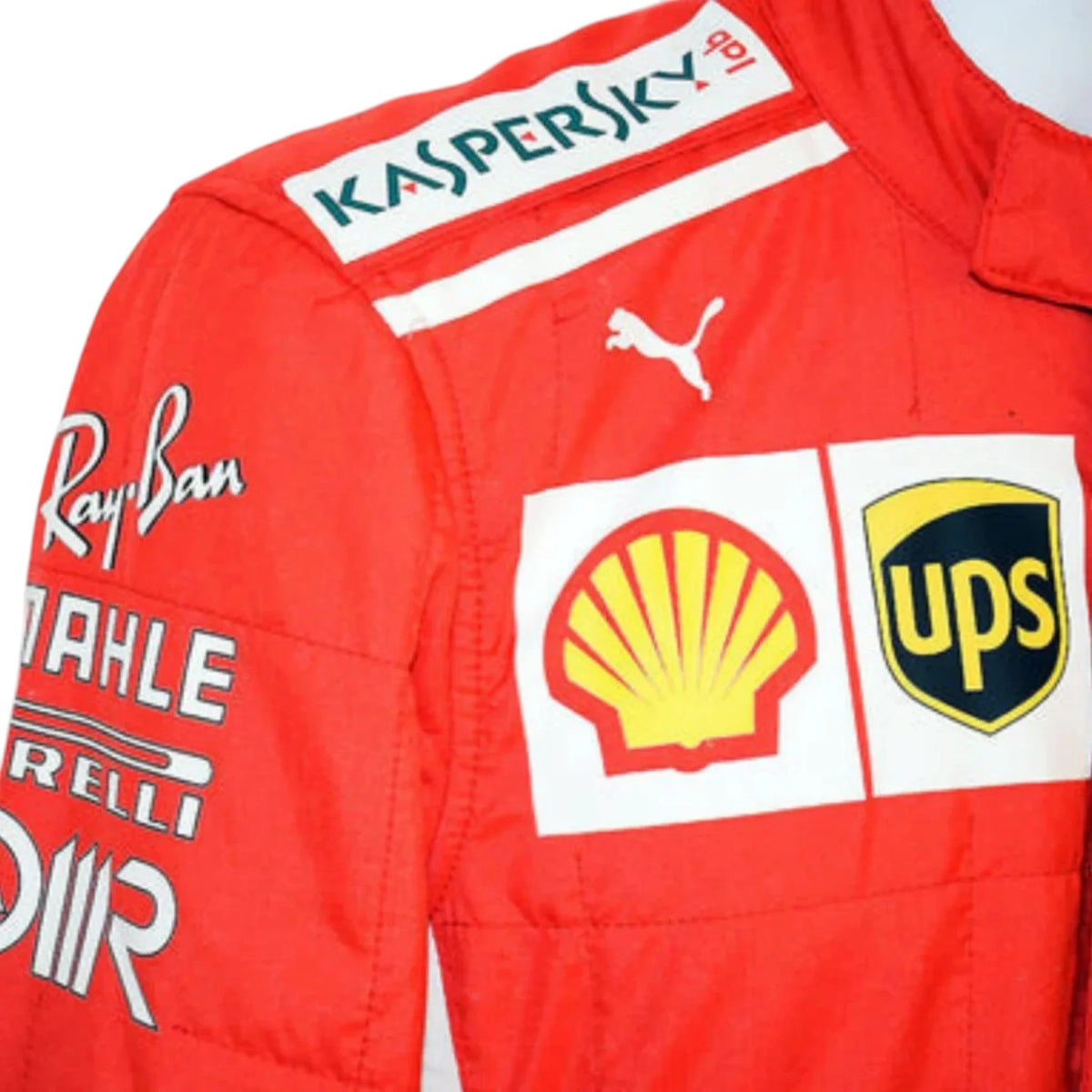 Sebastian Vettel 2018 Ferrari F1 Racing Suit - Grid X Racegearss image 8