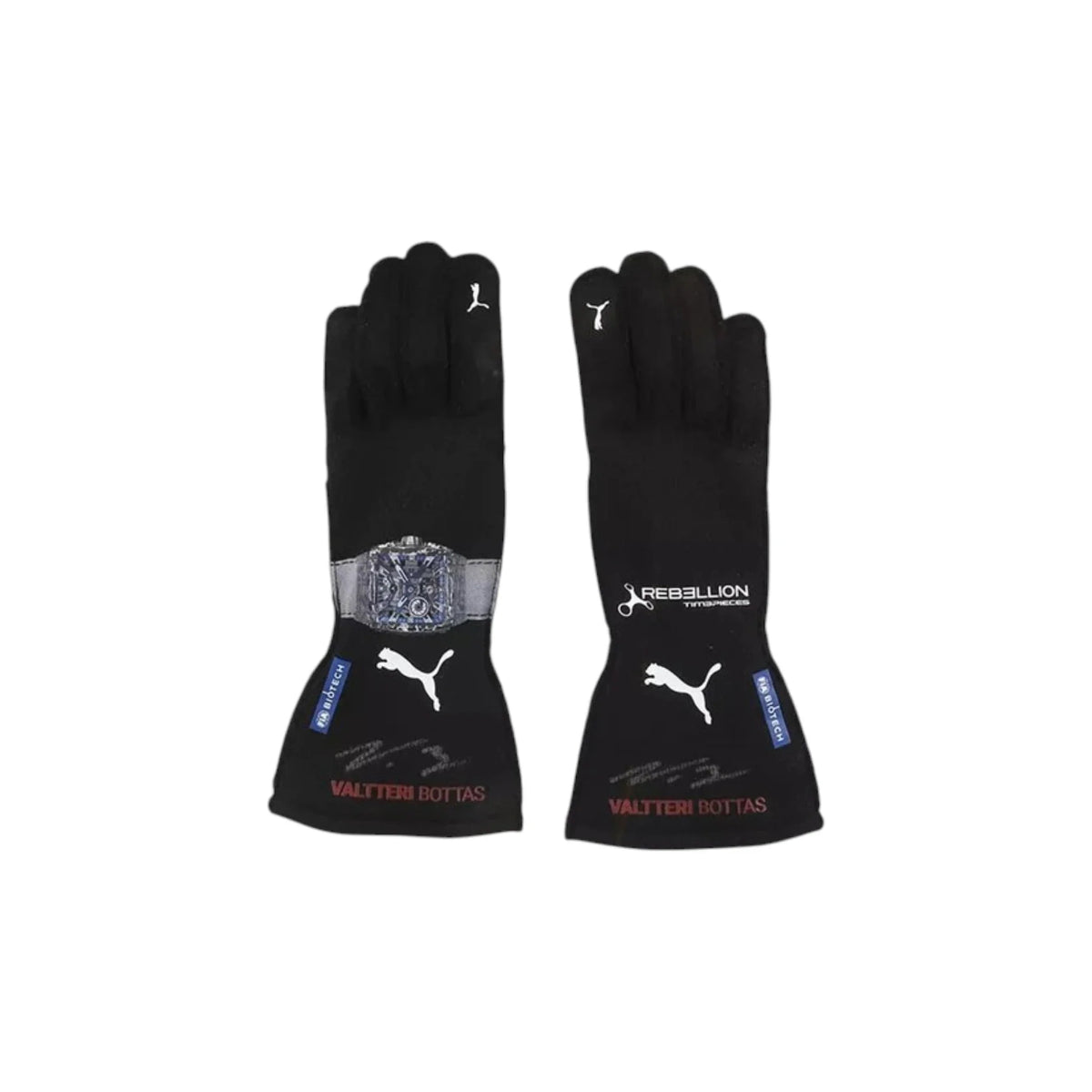 Valtteri Bottas 2023 Alfa Romeo F1 Racing Gloves - Grid X Racegearss image 1