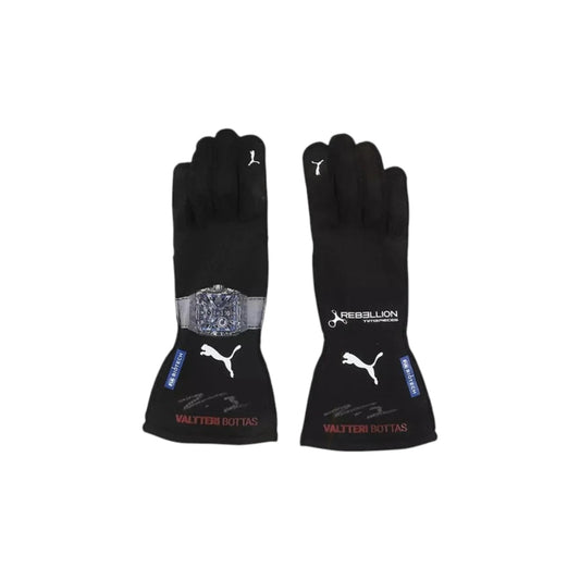 Valtteri Bottas 2023 Alfa Romeo F1 Racing Gloves - Grid X Racegearss image 1