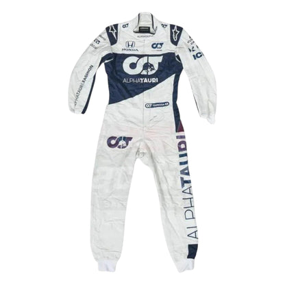 Yuki Tsunoda 2021 AlphaTauri F1 Race Suit - Grid X Racegearss image 2