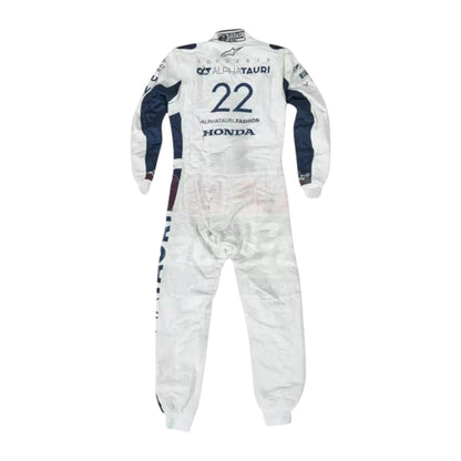 Yuki Tsunoda 2021 AlphaTauri F1 Race Suit - Grid X Racegearss image 4