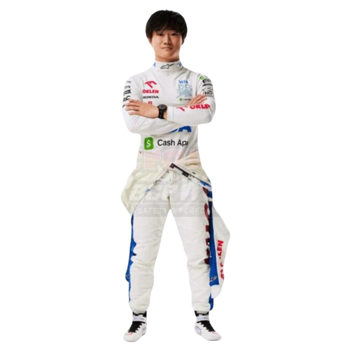 Yuki Tsunoda 2024 AlphaTauri F1 Race Suit - Grid X Racegearss image 4