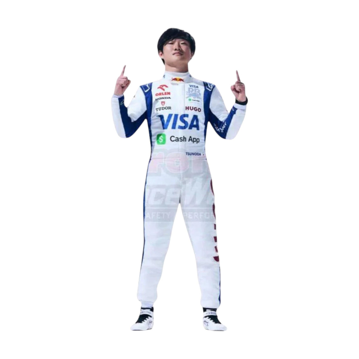 Yuki Tsunoda 2024 AlphaTauri F1 Race Suit - Grid X Racegearss image 2