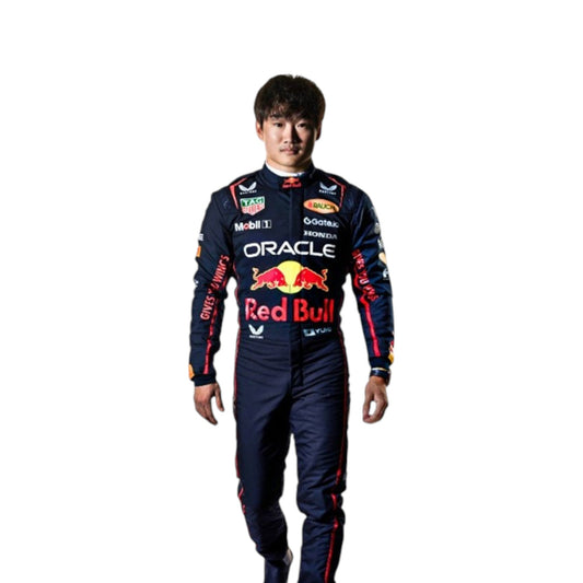 Yuki Tsunoda 2025 Red Bull F1 Race Suit - Grid X Racegearss image 1
