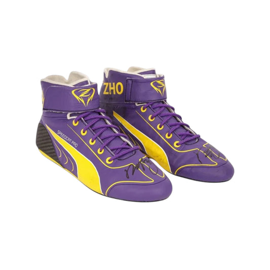 Zhou Guanyu 2023 Alfa Romeo Mexico GP F1 Racing Shoes - Grid X Racegearss image 1
