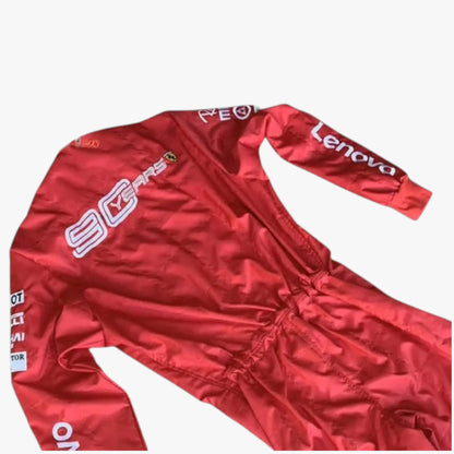 Charles Leclerc 2019 Scuderia Ferrari 90 Years F1 Team Embroidery Replica Race Suit