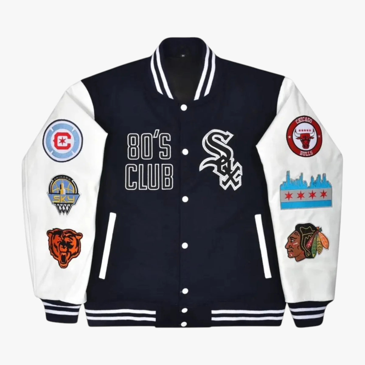 Custom Varsity Jacket, Personalized Letterman Jacket with Name Logo Patches, Graduation Gift
