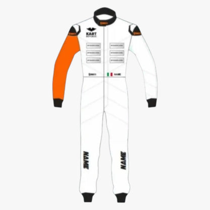 Sublimated Go Kart Republic Overall Racing Suit for Motorsport Fans