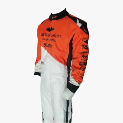 Sublimation Printed Kart Republic Go Kart Racing Suit