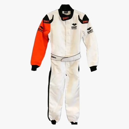 Go Kart Kart Republic Replica Racing Suit with Printed Graphics
