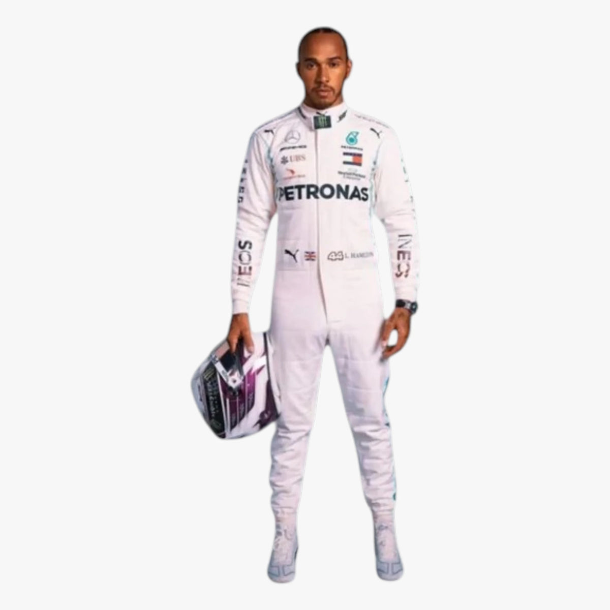 Lewis Hamilton 2019 Mercedes AMG Petronas F1 Team Replica Suit