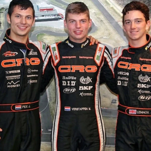 Max Verstappen CRG Go Kart Overall Sublimation Printed Replica Racing Suit