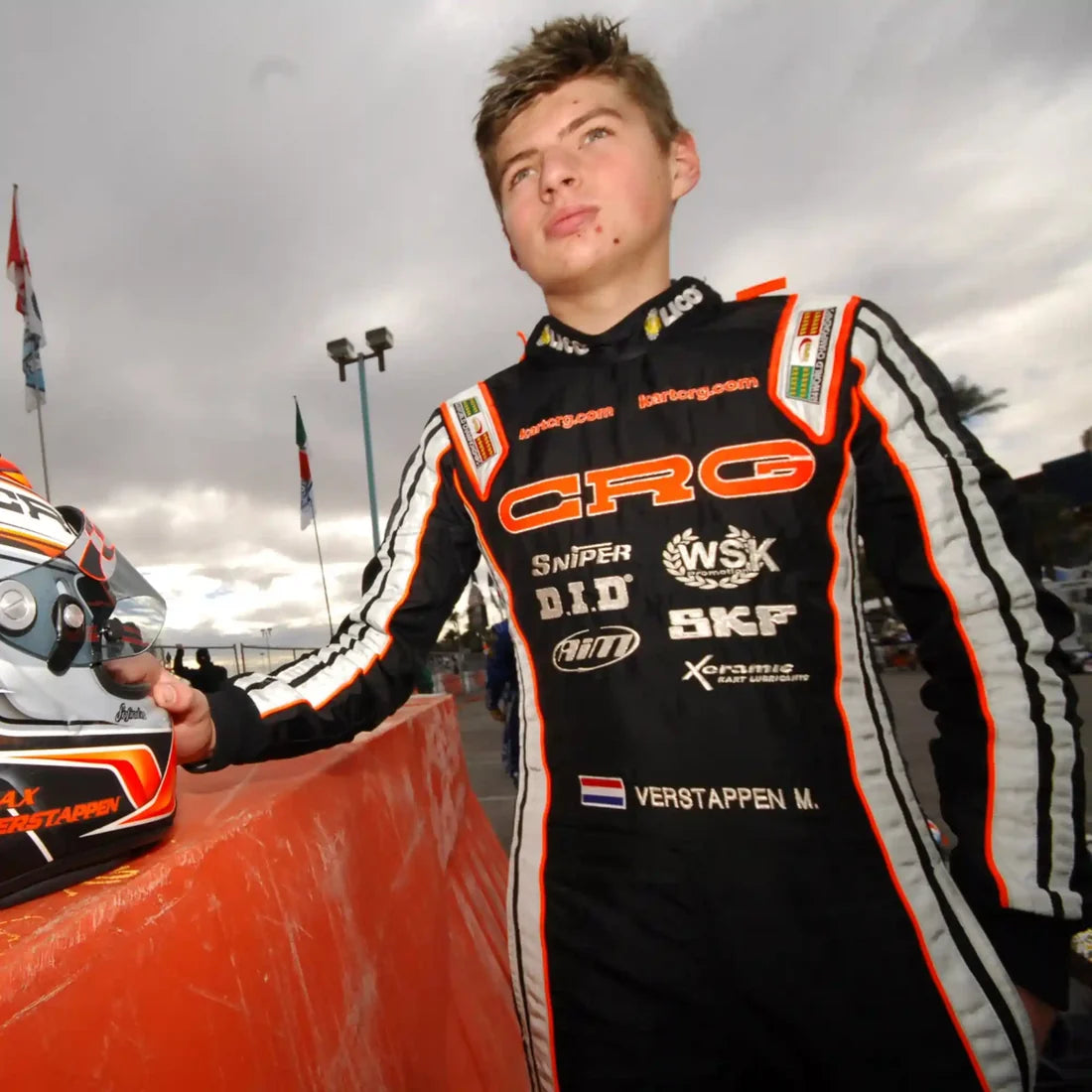 Max Verstappen CRG Go Kart Replica Suit for Karting and Racing Fans