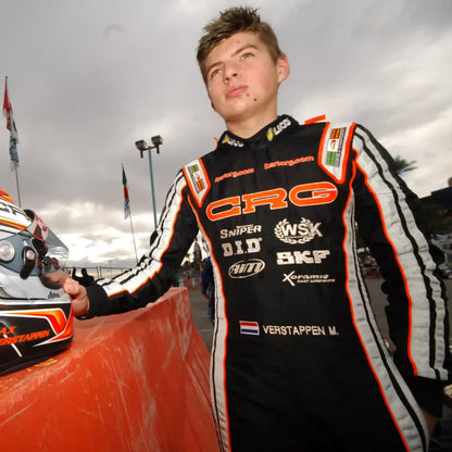 Max Verstappen CRG Go Kart Replica Suit for Karting and Racing Fans