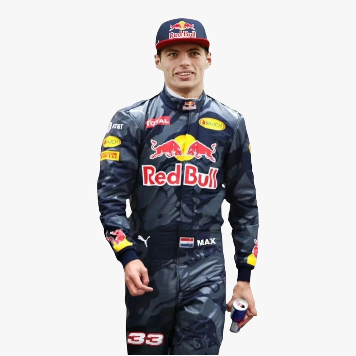 2016 Red Bull Racing Max Verstappen F1 Vintage Racing Suit