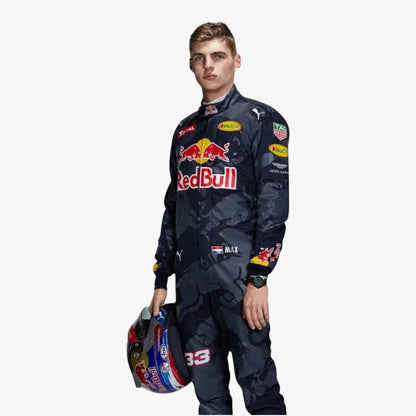 Max Verstappen Red Bull F1 2016 Vintage Replica Racing Suit