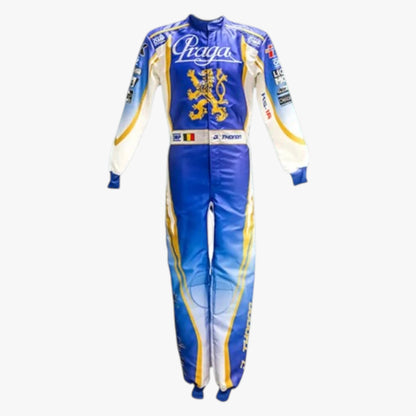 Praga Go Kart Replica Racing Suit Sublimation Printed
