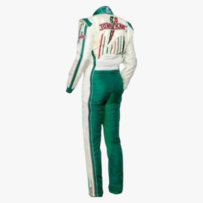 Tony Kart Sublimation Printed Overall Go Kart Driver Replica Racing Suit